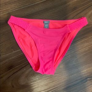 AERIE HOT PINK BIKINI BOTTOM